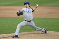 Texas Rangers pitcher Hyeon-Jong Yang (36) throws to a Minnesota Twins batter during the first inning of a baseball game Wednesday, May 5, 2021, in Minneapolis. (AP Photo/Stacy Bengs)