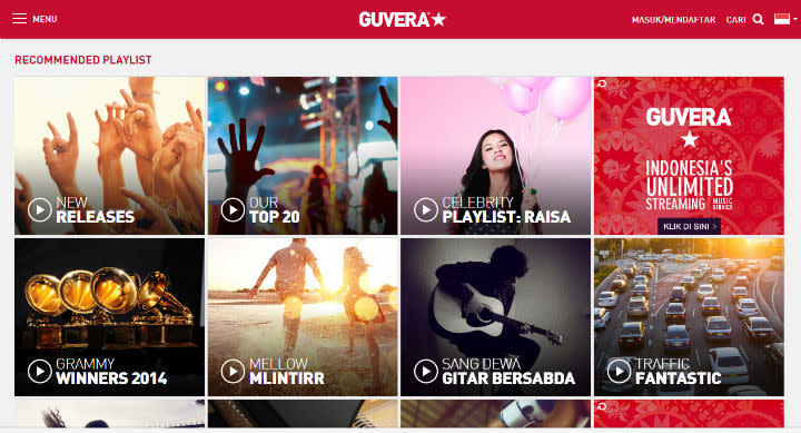 guvera indonesia website