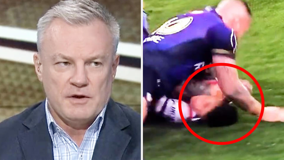 Paul Kent has labelled the NRL judiciary 'gutless' over their handling of Nelson Asofa Solomona's charge last weekend. Pictures: Fox League