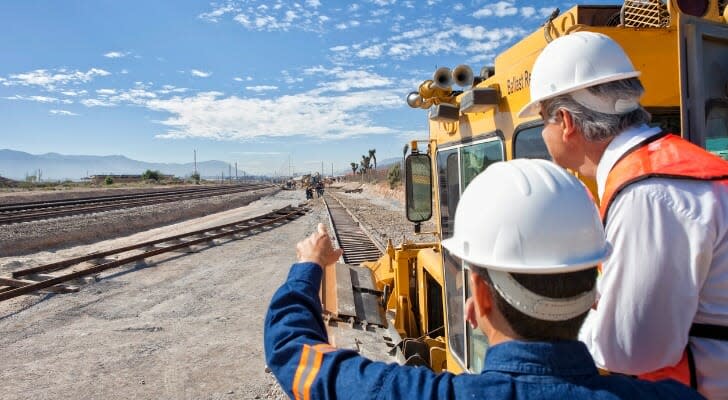 Railroad workers