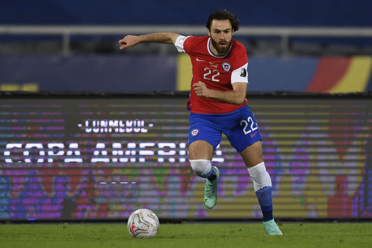 El británico Ben Brereton debutó en la selección chilena ante la Argentina, en el debut de ambos equipos en la Copa América 2021