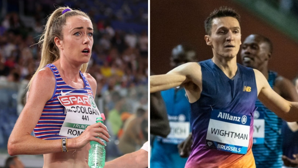 Eilish McColgan and Jake Wightman