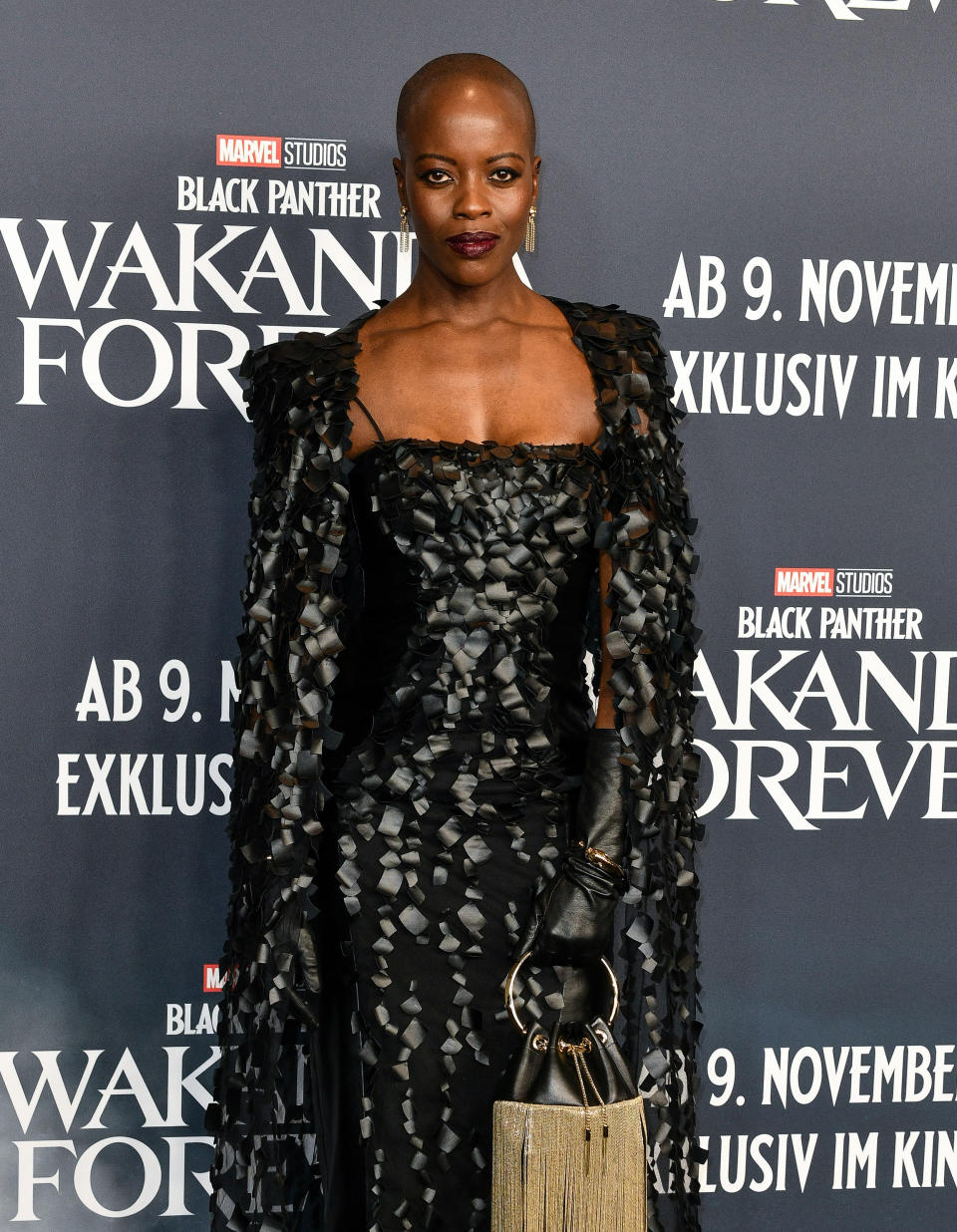 Florence Kasumba on the red carpet