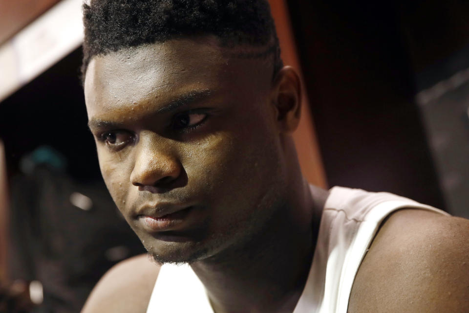 An agent at the center of the claim that Zion Williamson was paid $400,000 while at Duke says he was the victim of a con job. (AP Photo/Patrick Semansky)