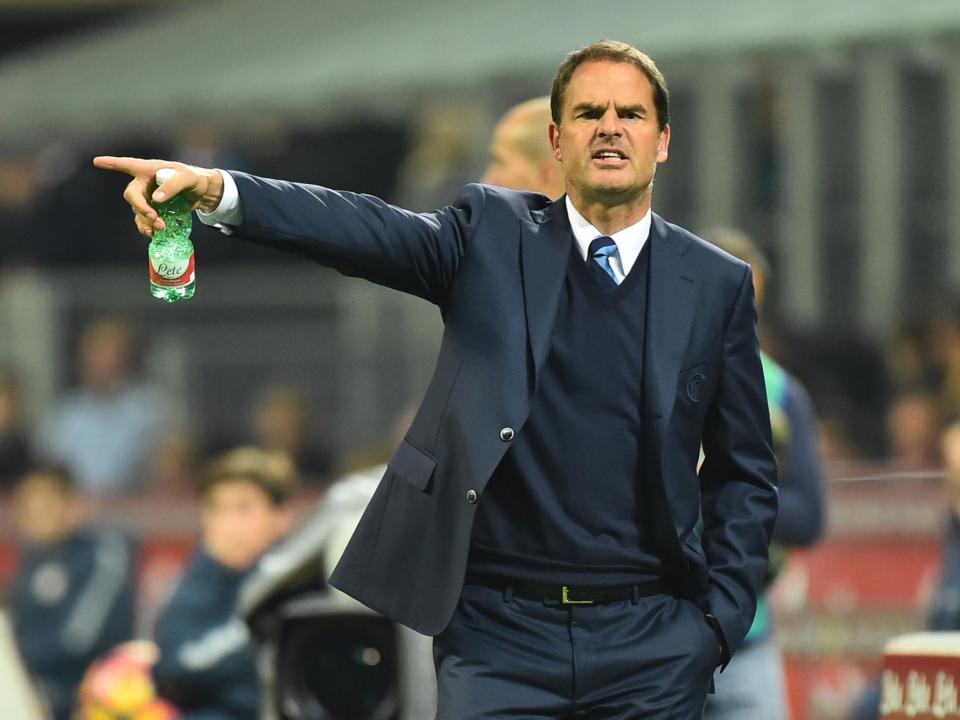 De Boer has long been linked to Premier League jobs - but now will get his chance: AFP/Getty Images