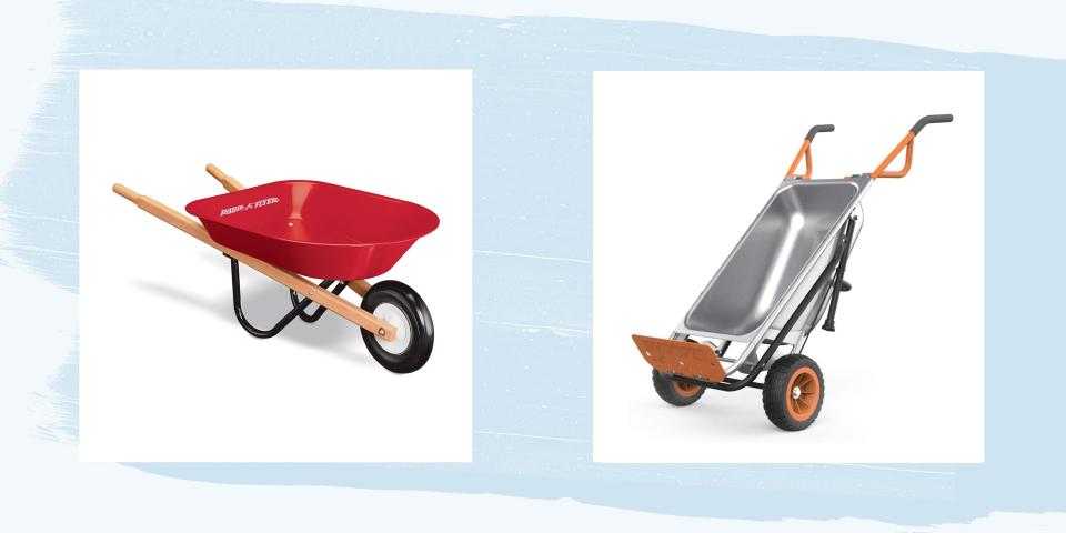 These Wheelbarrows Will Make Your Backyard Summer Chores Stress-Free