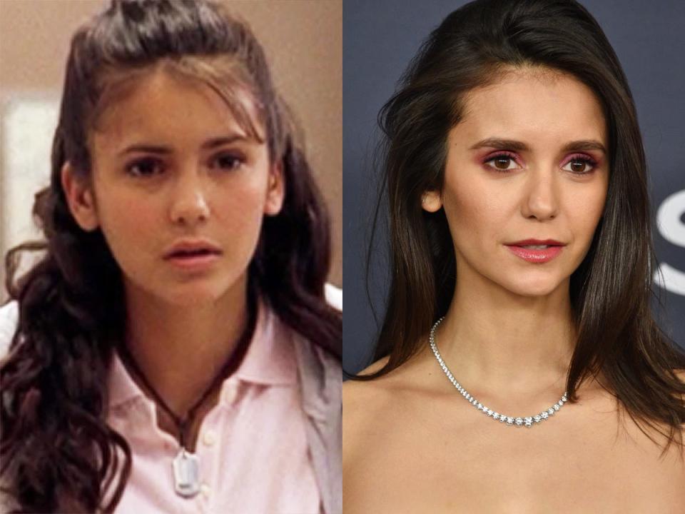 nina dobrev degrassi then and now 2020