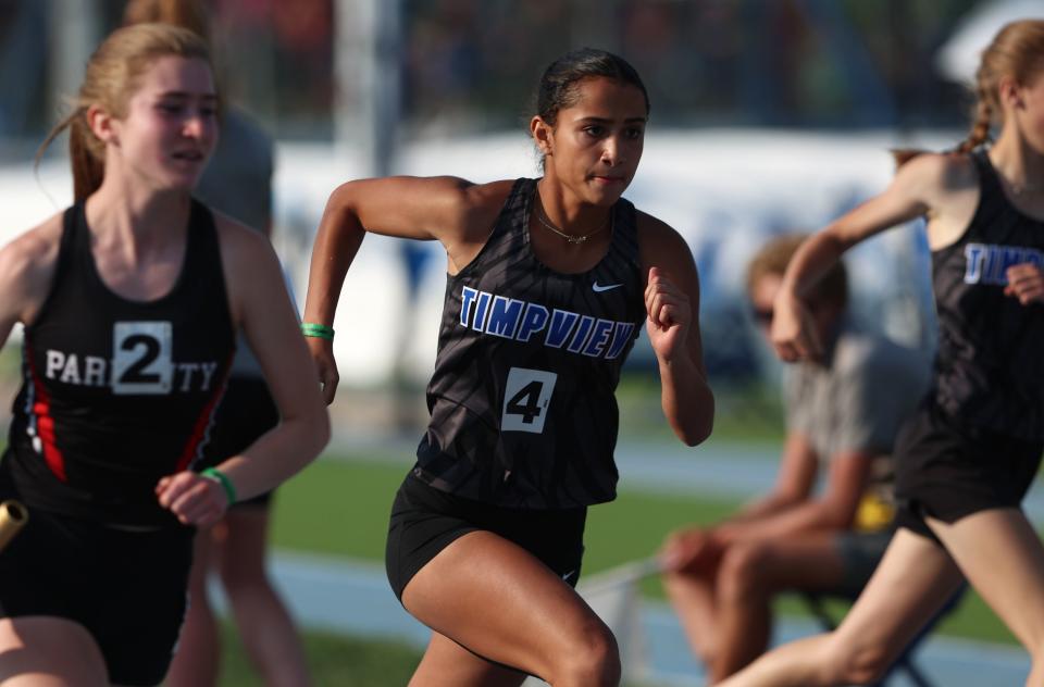 High School athletes gather at BYU in Provo to compete for the state track and field championships on Saturday, May 20, 2023. | Scott G Winterton, Deseret News