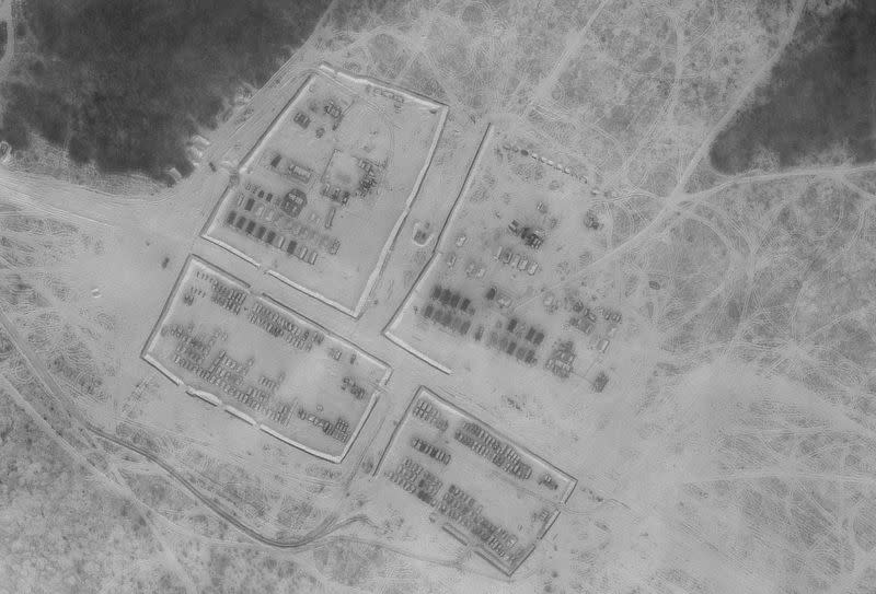 Satellite images show Russian military deployments in Crimea and western Russia