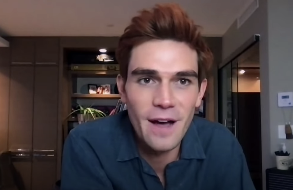 Closeup of KJ Apa