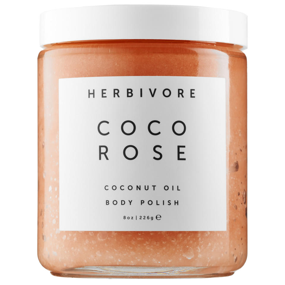 Herbivore Botanicals Coco Rose Coconut Oil Body Polish