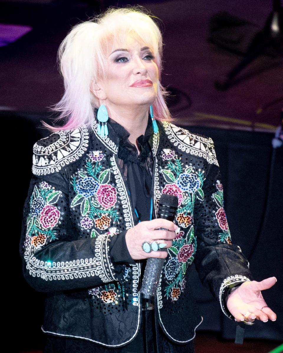 Tanya Tucker performs at Ryman Auditorium Sunday, Jan. 12, 2020, in Nashville, Tenn. 