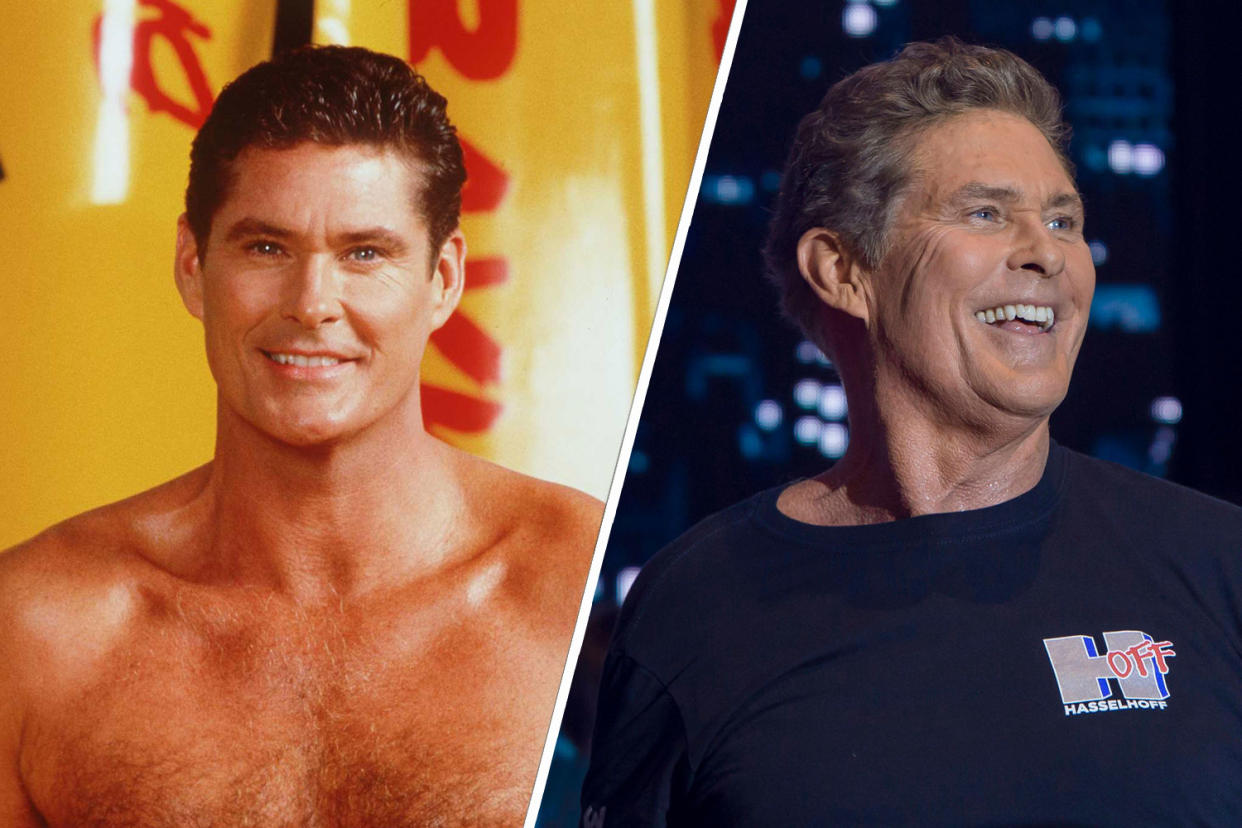 David Hasselhoff became a worldwide sensation after Baywatch. (Getty)