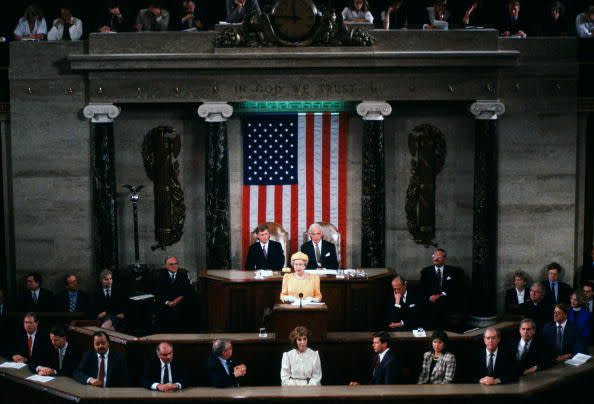 1991: The Queen Visits America