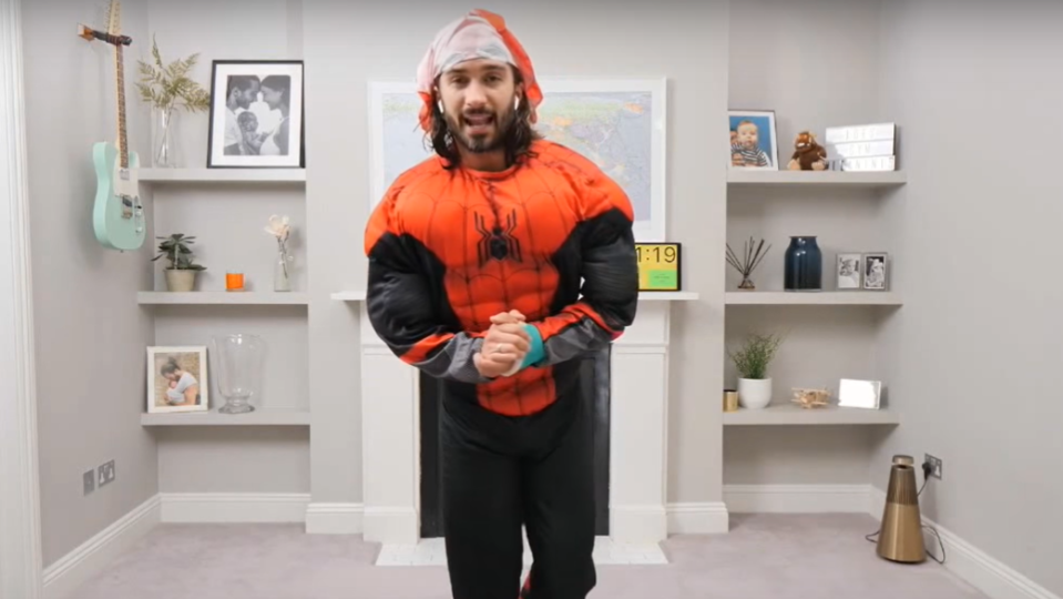 Joe Wicks is returning to YouTube for his workouts. (YouTube/Joe Wicks)