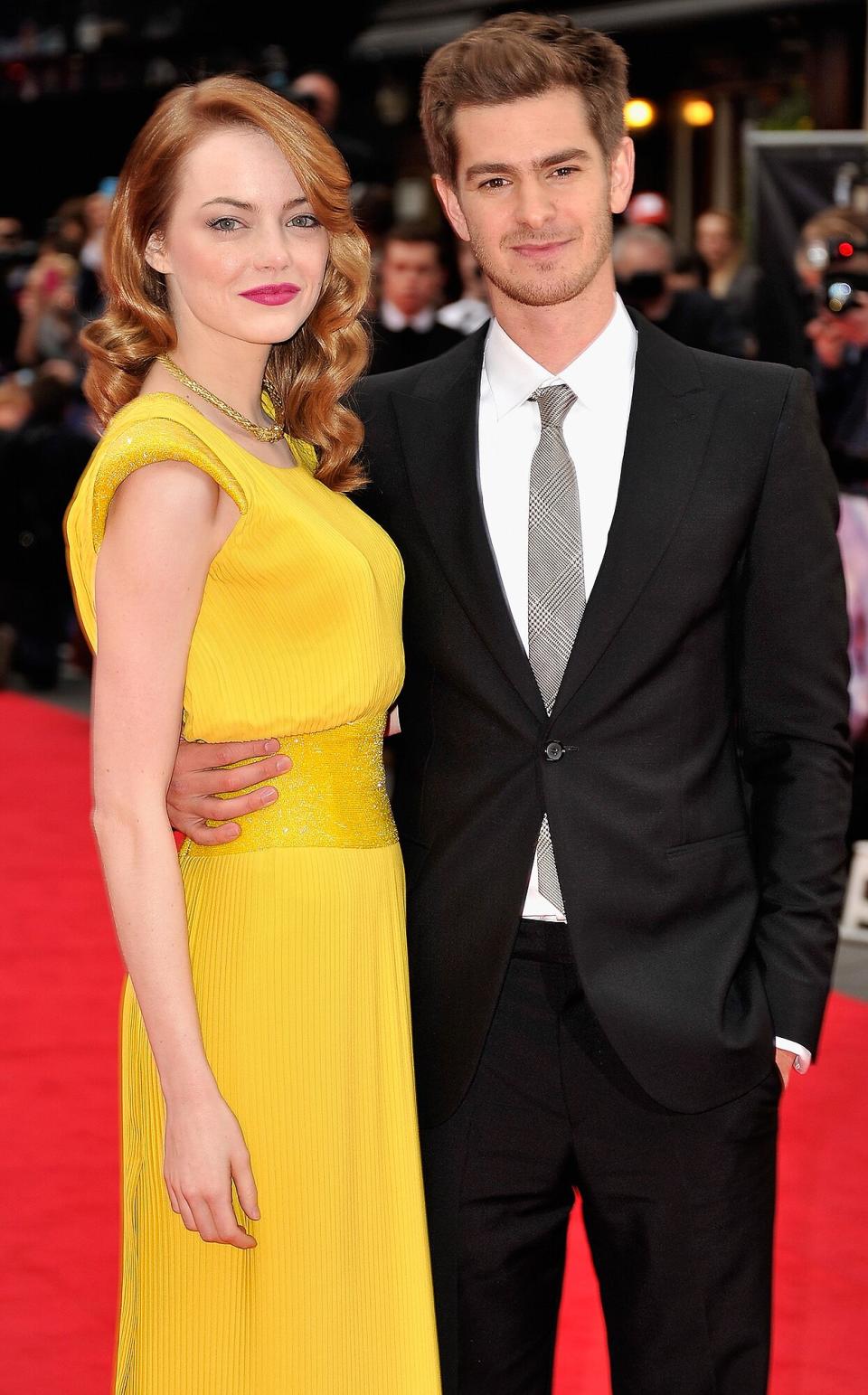 Emma Stone and Andrew Garfield