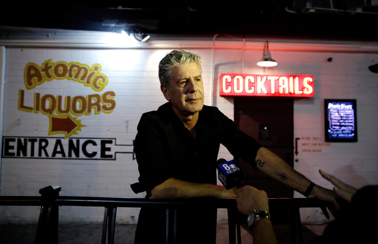 Anthony Bourdain (Isaac Brekken / WireImage)