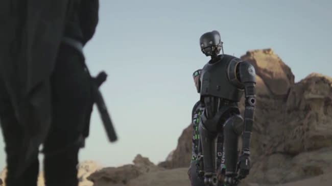 Alan Tudyk stars as K-2SO - Credit: Lucasfilm