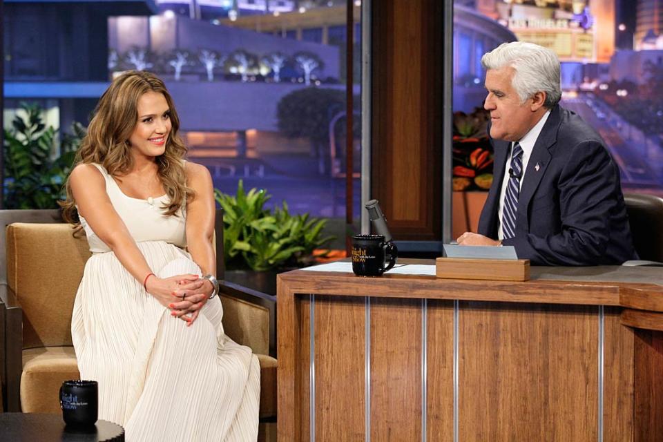 Jessica Alba Tonight Show