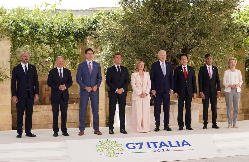 Italy hosts G7 summit in Puglia