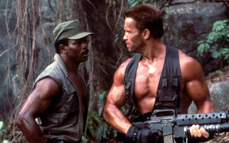Weathers appears alongide Arnold Schwarzenegger in the 1987 hit film Predator