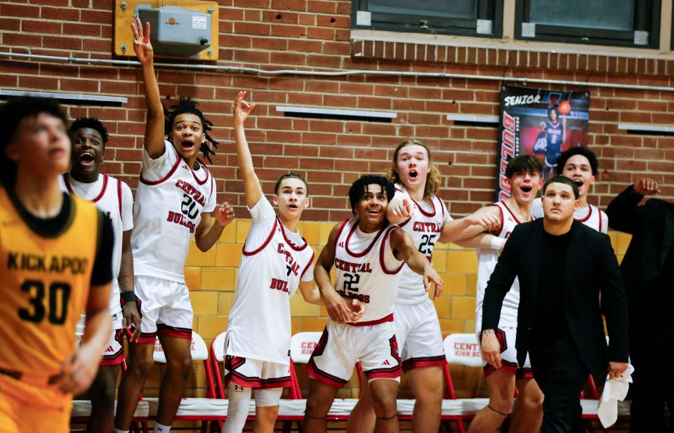 The Central Bulldogs took on the Kickapoo Chiefs at "The Pit" on Tuesday, Jan. 30, 2024.