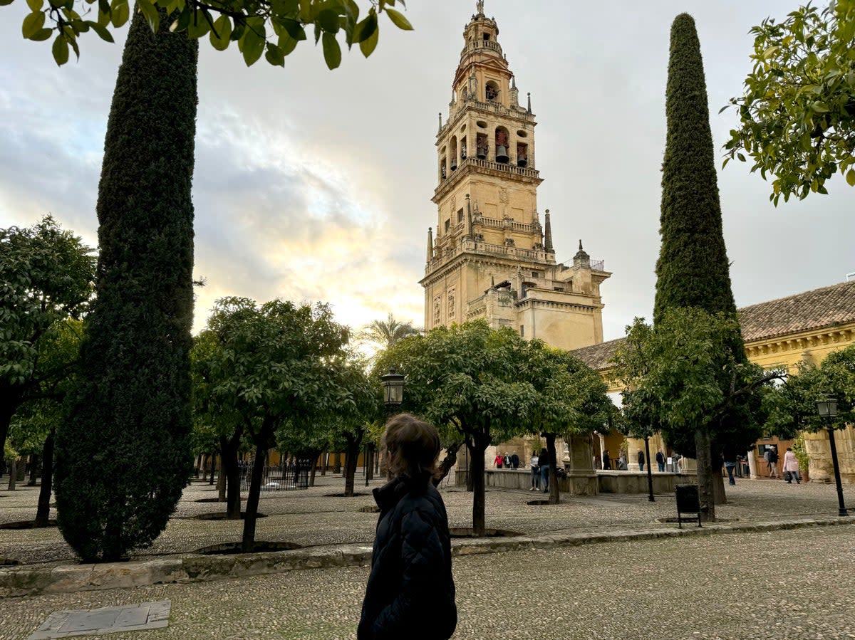 The Mezquita’s minaret became a bell tower after the Reconquista of Spain (Queenie Shaikh)