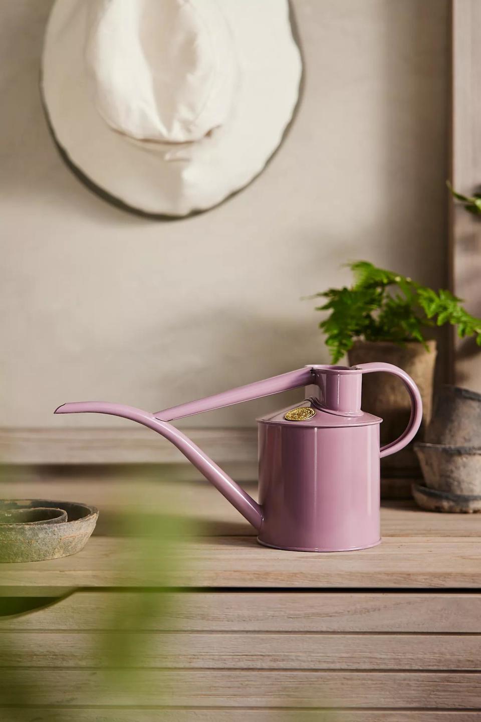 <p><a href="https://go.redirectingat.com?id=74968X1596630&url=https%3A%2F%2Fwww.shopterrain.com%2Fshop%2Fhaws-1-liter-watering-can-lilac&sref=https%3A%2F%2Fwww.bestproducts.com%2Fparenting%2Fg2873%2Fbest-gifts-for-mom%2F" rel="nofollow noopener" target="_blank" data-ylk="slk:Shop Now;elm:context_link;itc:0;sec:content-canvas" class="link ">Shop Now</a></p><p>Lilac Watering Can</p><p>shopterrain.com</p><p>$16.00</p>