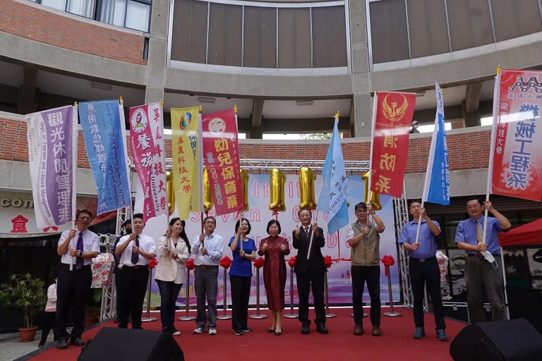 千年邂逅吳鳳第一　吳鳳科大校長扮天官祈願師生平安喜樂