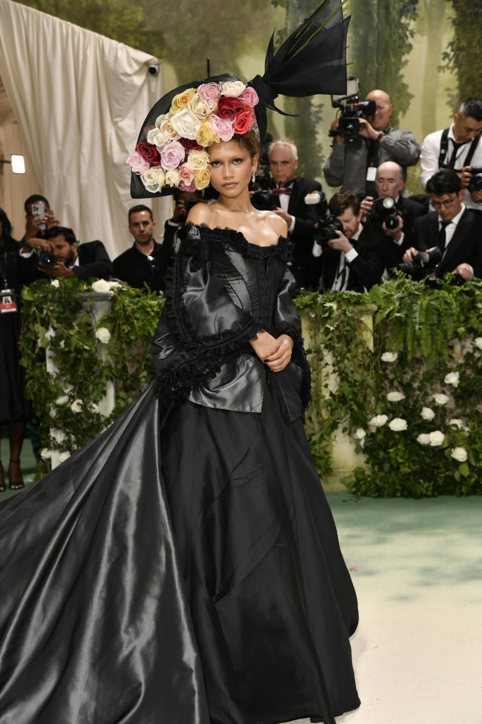 Zendaya attends The Metropolitan Museum of Art's Costume Institute benefit gala celebrating the opening of the "Sleeping Beauties: Reawakening Fashion" exhibition on Monday, May 6, 2024, in New York. (Photo by Evan Agostini/Invision/AP)