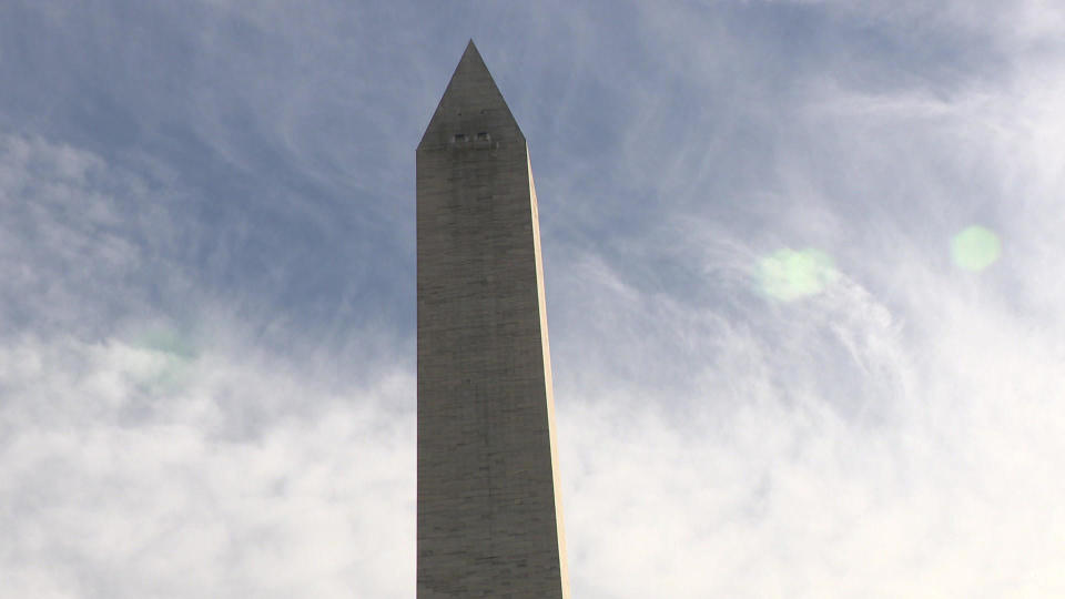 The Washington Monument. / Credit: CBS News