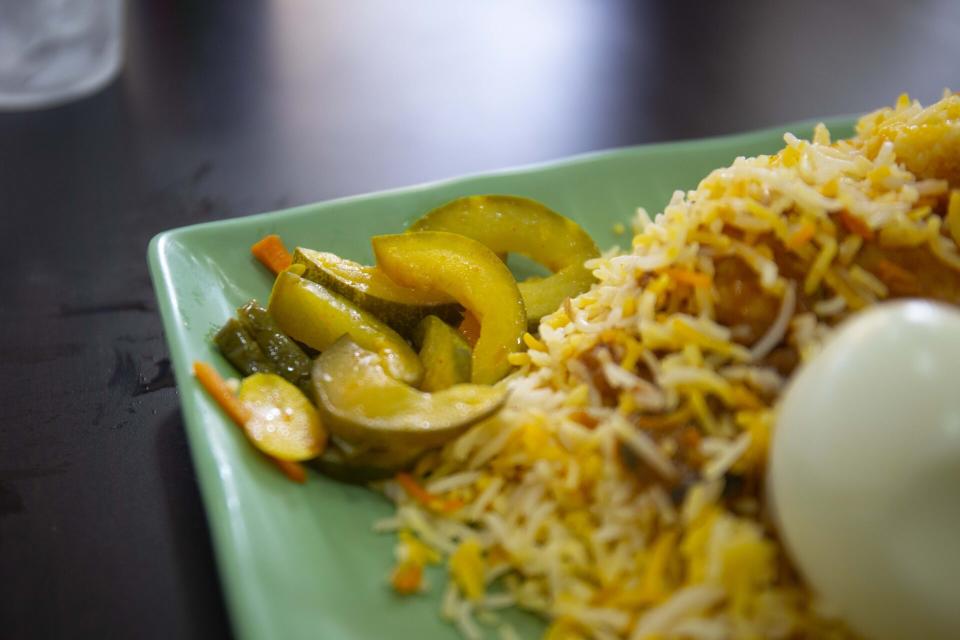 Koothurar Nasi Briyani - Achar