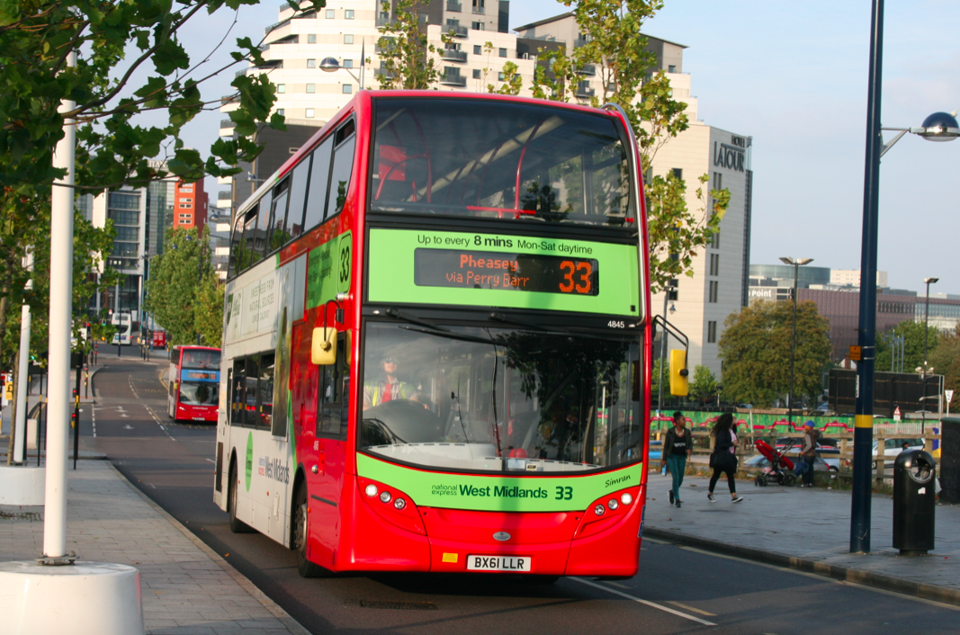 <em>The schoolgirl says she was sexually assaulted on the number 33 bus travelling from Pheasey (Wikipedia/stock photo)</em>