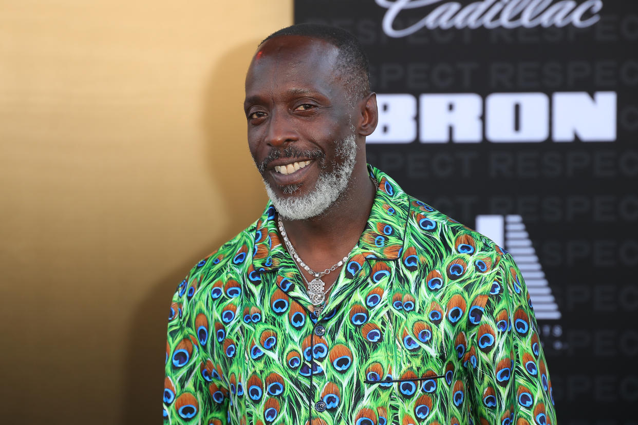 Michael K. Williams, seen here in August 2021, died of an accidental drug overdose in September.