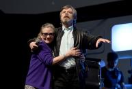 <p>Hamill, der in der “Star Wars”-Reihe Carrie Fishers Bruder Luke Skywalker spielte, zeigte sich fassungslos: “Keine Worte #amBodenzerstört” (Foto: Getty Images) </p>