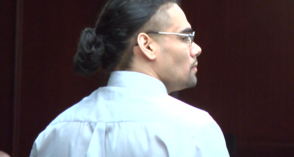 Johnathan Quiles stands trial in the death and sexual battery of his 16-year-old niece Iyana Sawyer in Jacksonville in 2018.