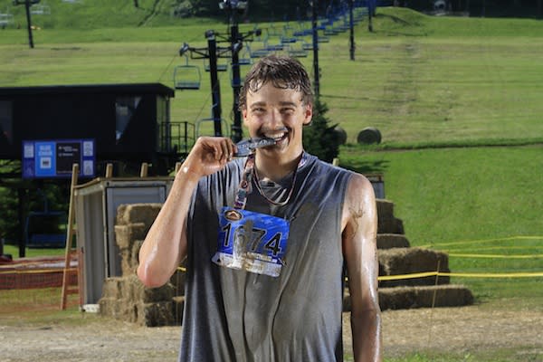 Olympian slopestyle skier Nick Goepper at Perfect North Slopes in Lawrenceburg, Indiana