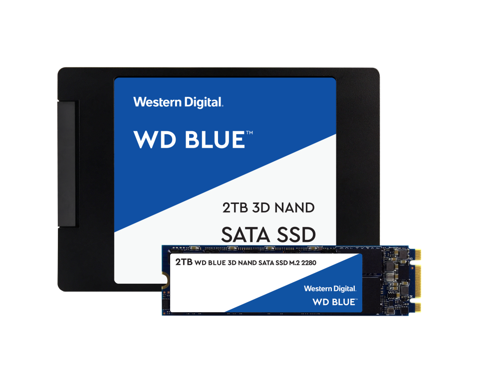Western Digital solid-state drives.