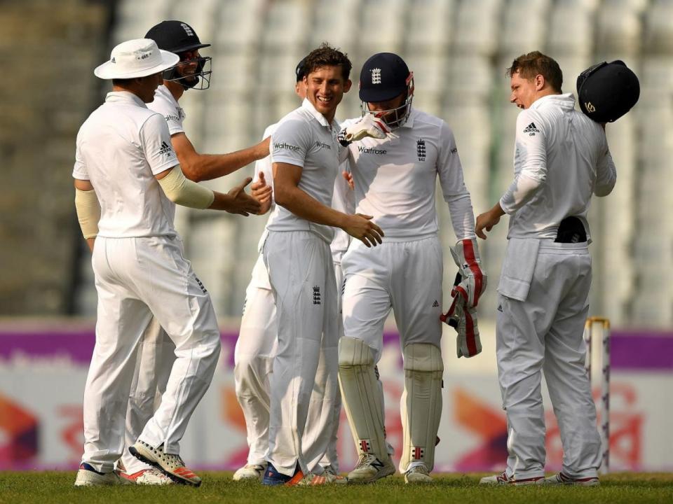 Zafar Ansari played a Test against Bangladesh in October 2016