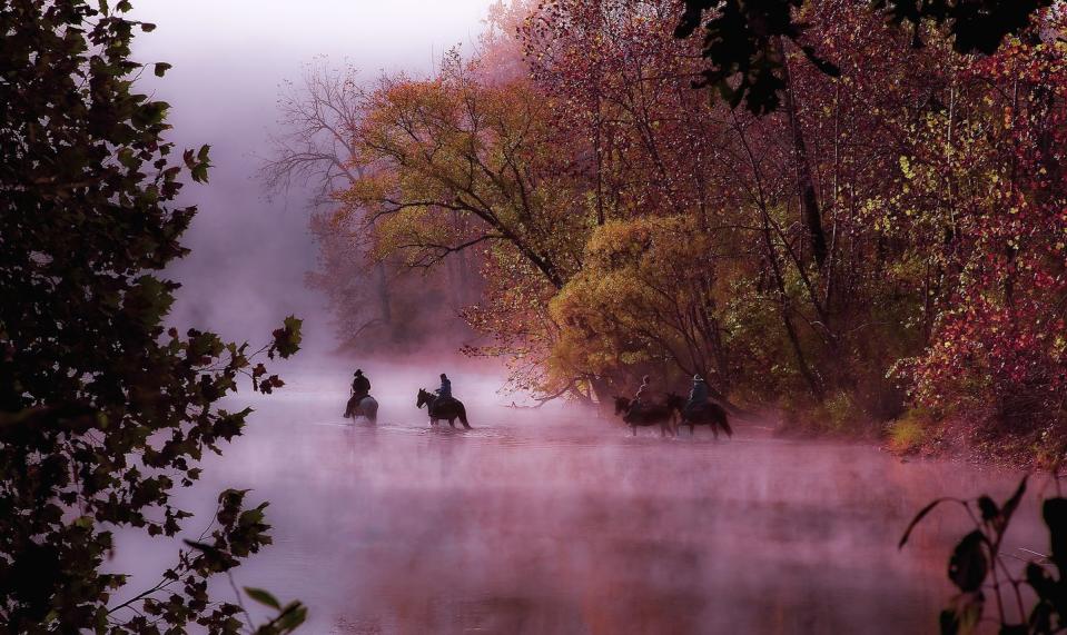 <p>While you're unlikely to run into Jason Bateman while wandering the Ozark mountains, you might spot some breathtaking vistas. </p>