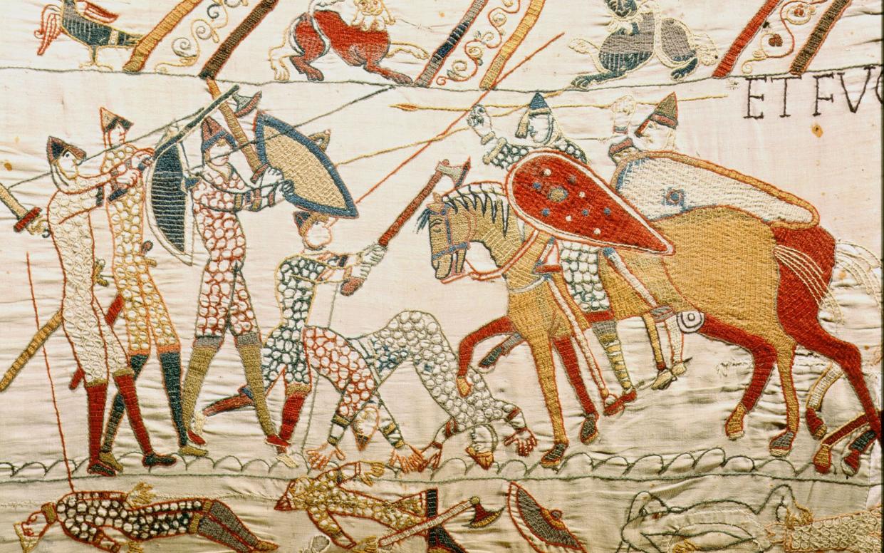 Bayeux Tapestry of the Battle of Hastings