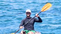 <p>Justin Timberlake and wife Jessica Biel (not pictured) continue their beach vacation in Sardinia on July 29.</p>