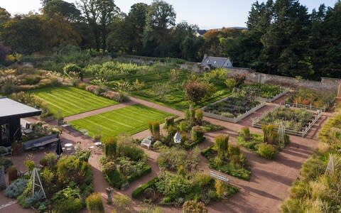 The gardens at the Boath House