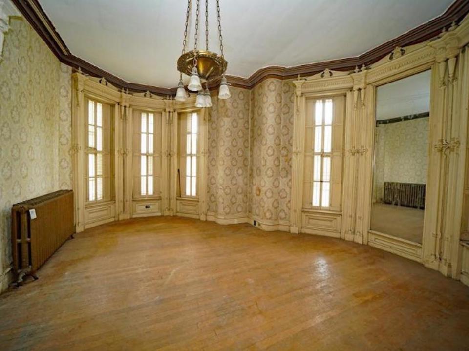 The interior of the 41-bedroom castle in upstate New York.