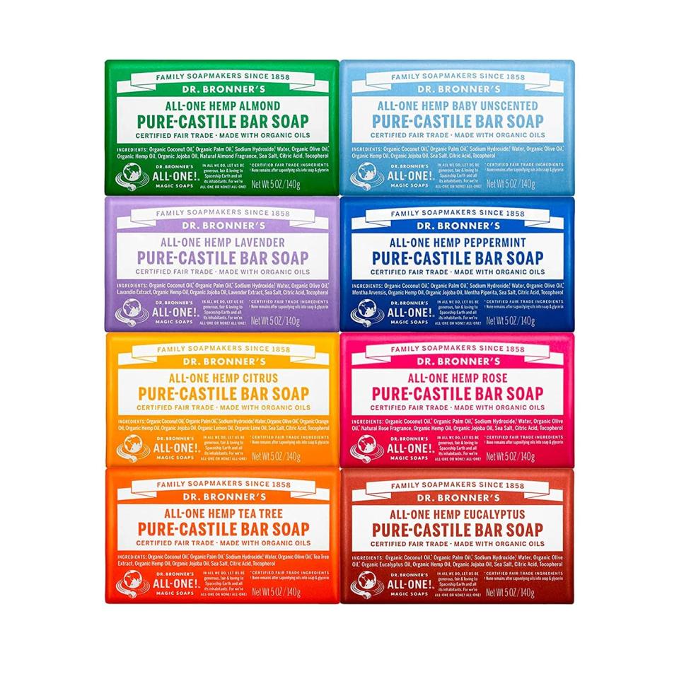 Dr. Bronner’s Pure Castile Bar Soap