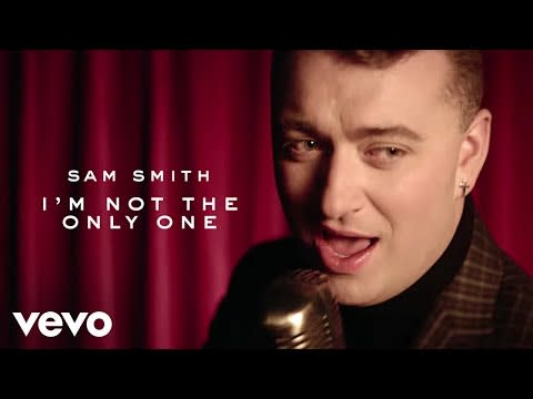 <p>Another crooner with an association for singing sad songs about love is Smith, who released 'I'm Not The Only One' in 2014 and accompanied it with a star-studded music video chronicling a Hollywood affair. </p><p><a href="https://www.youtube.com/watch?v=nCkpzqqog4k" rel="nofollow noopener" target="_blank" data-ylk="slk:See the original post on Youtube;elm:context_link;itc:0;sec:content-canvas" class="link ">See the original post on Youtube</a></p>