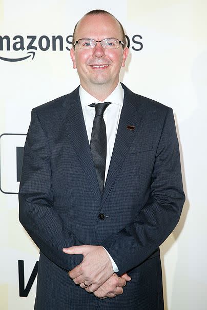 Col Needham, founder of IMDb, at a celebration event for the site&apos;s 25th anniversary in 2015.