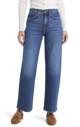 A pair of Madewell wide-leg jeans since everyone needs some nice denim slacks
