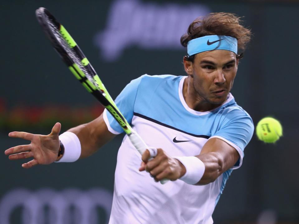 Left-handed Nadal is the current tennis world number one: Getty