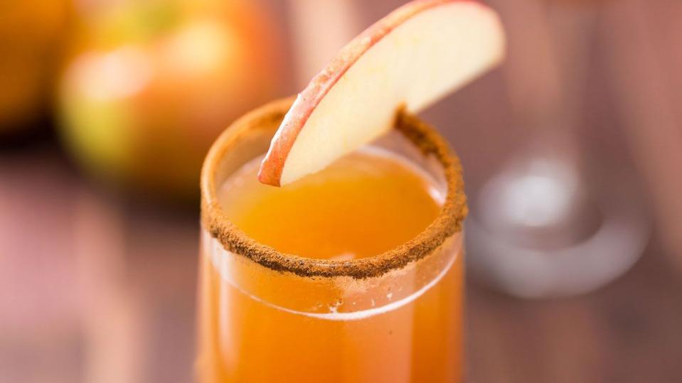 Apple Cider Mimosas